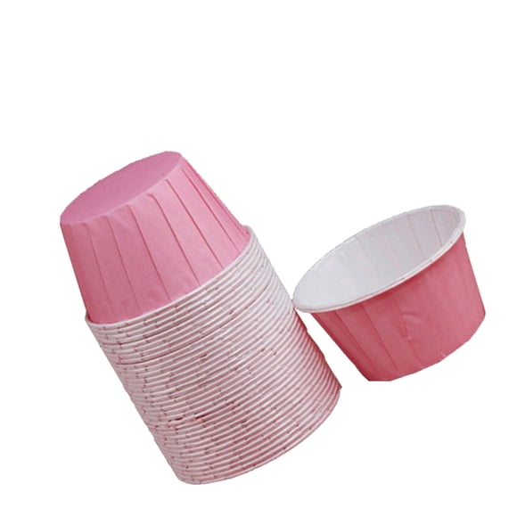 Billuyoard 50 Uds. De tazas de helado, cuencos de postre de un solo , recipientes de comida de yogur congelado, forro grueso, envoltorios para Type2 NO2