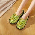 thumbnail image 4 of House Slippers for Women Men - Autumn Harvest Cartoon Corn Lightweight House Shoes Fuzzy Slippers, Soft Slip-On Cozy House Slippers for Woman Indoor Outdoor, 4 of 7