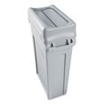 thumbnail image 4 of Swing Lid For Slim Jim Waste Container, Gray, 4 of 4