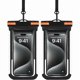 thumbnail image 1 of wonima02 Waterproof Phone Pouch - 2 Pack Underwater Dry Bag, IPX8 Water Proof Phone Case for iPhone 15 14 13 12 Pro Max XS Samsung Case Up to 7.0" Detachable Lanyard, 1 of 1