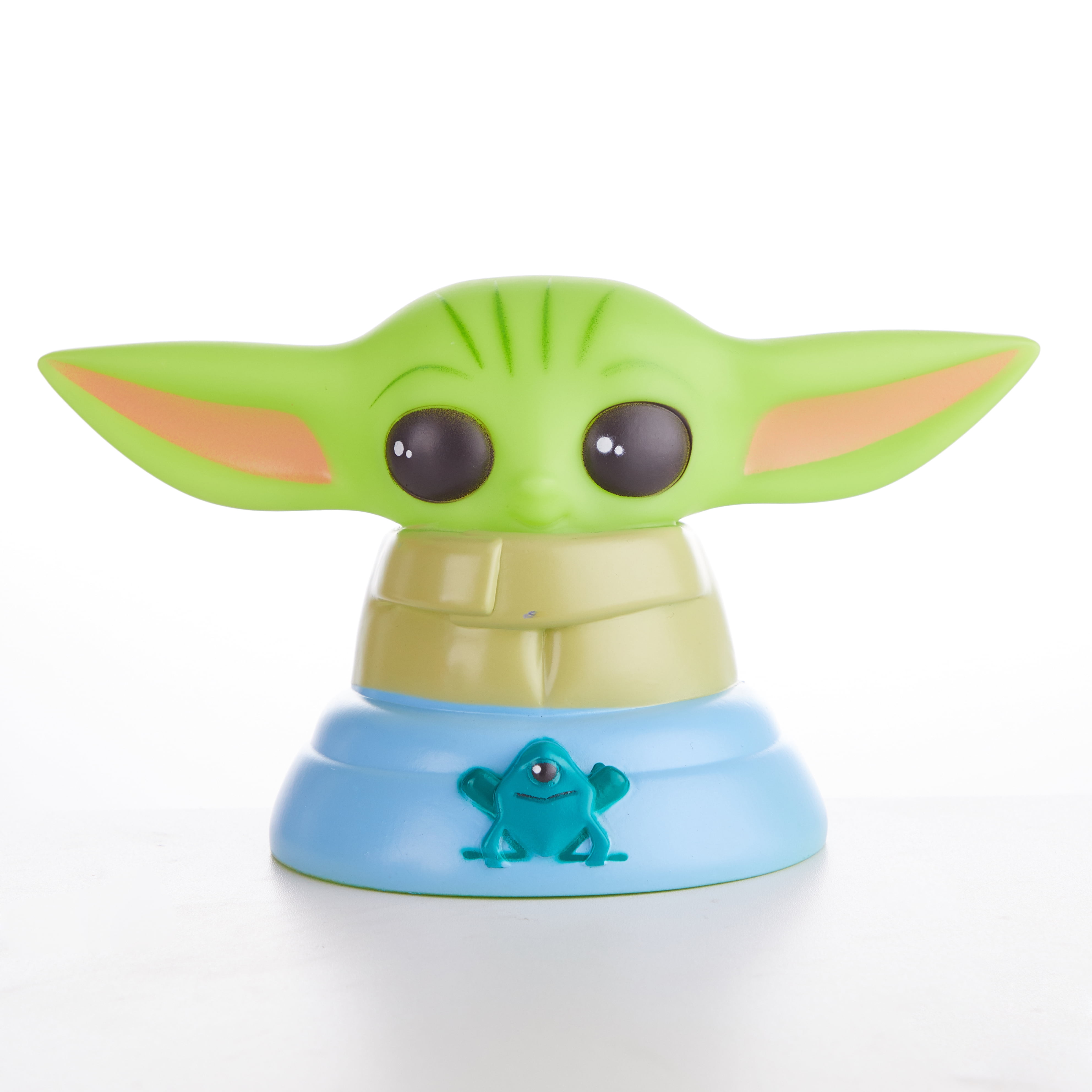 Lucas Star Wars Star Wars Baby Yoda 3D LED Color Changing Mood Light with 30 Minute Timer, Green, 6"H x 4"W