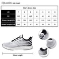 thumbnail image 4 of Tennis Shoes Sneakers, Mens/Womens Athletic Running Shoes Non Slip Lightweight Breathable Mesh Fashion Sneakers for Walking Gym Workout Jogging, 4 of 9