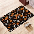 thumbnail image 3 of XMXY Area Rugs Doormat Outdoor Entrance, Funny Skeleton Pumpkin Facecloth Non-slip Floor Mat Rug for Living Room Kitchen Sink Area Indoor,72"x48", 3 of 9