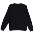 thumbnail image 1 of Pull Col Rond en Coton Bleu Marine pour Hommes - XL, 1 of 2