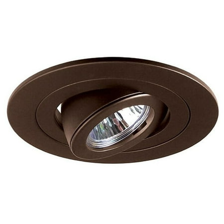 Adjustable Spot Recessed Lighting Trim - Elco Lighting Low Voltage Adjustable Spot 4'' Recessed Trim