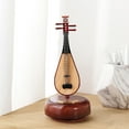 thumbnail image 2 of Chinese Lute Music Box Classical Wind Up Musicbox Twirling Music Box Rotating Base Stringed Musical Instrument Miniature Replica Artware Gift for Christmas Birthday Valentine's Day Mother's Day, 2 of 9