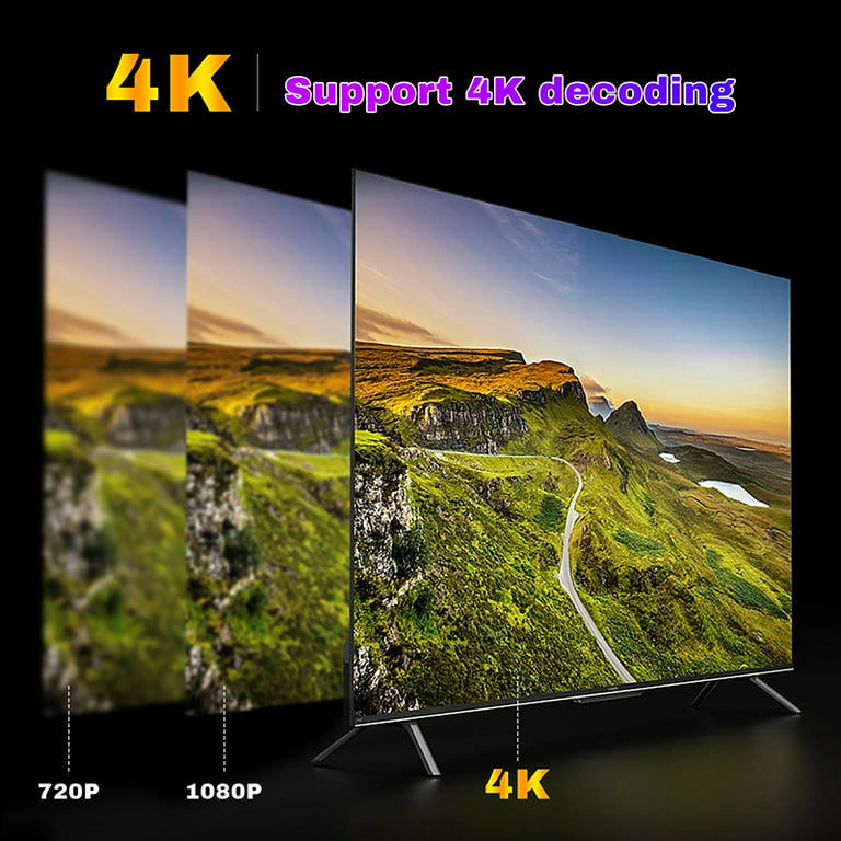 H96 MAX V12 Smart TV Box Android 12 4GB 64GB 32GB Rockchip RK3318 Support  1080p 4K