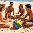 thumbnail image 5 of Japceit Inflatable Mini Basketball, Pvc Beach Pool Play Ball, Outdoor Water Game Toy, Kids Summer Swimming Pool Party, Colorful Bouncing Ball, Inflatable Sport Ball, 5 of 6