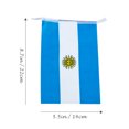 thumbnail image 4 of Banderas de 32 países para decoración de fiestas, banderines decorativos para colgar en la pared., 4 of 7