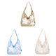 thumbnail image 1 of Star Tote Hobo Bag para Mujer Bolso Gran Capacidad Compras (Caqui), 1 of 9