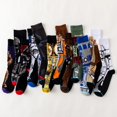 thumbnail image 5 of Calcetines de Star Wars, calcetines de estilo neutro Maestro Yoda Obi-Wan Kenobi, calcetines de caballero Jedi Wookiee para hombre, otoño e invierno, Netherstock, 5 of 5