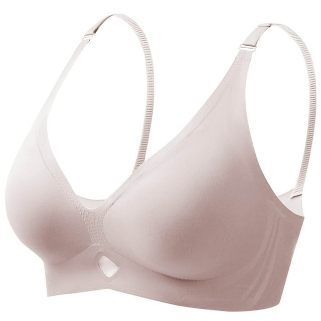 Abcnature Full Coverage Bras for Women Solid Hollow Out Mesh Thin Style Ventilate Bras without Steel Rim