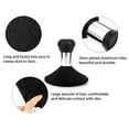 thumbnail image 3 of Large Black Barber Neck Duster Brush - Soft Hairbrush for Hair Cutting, Neck, and Face Cleaning - Hair Sweep Salon Tool, 3 of 7