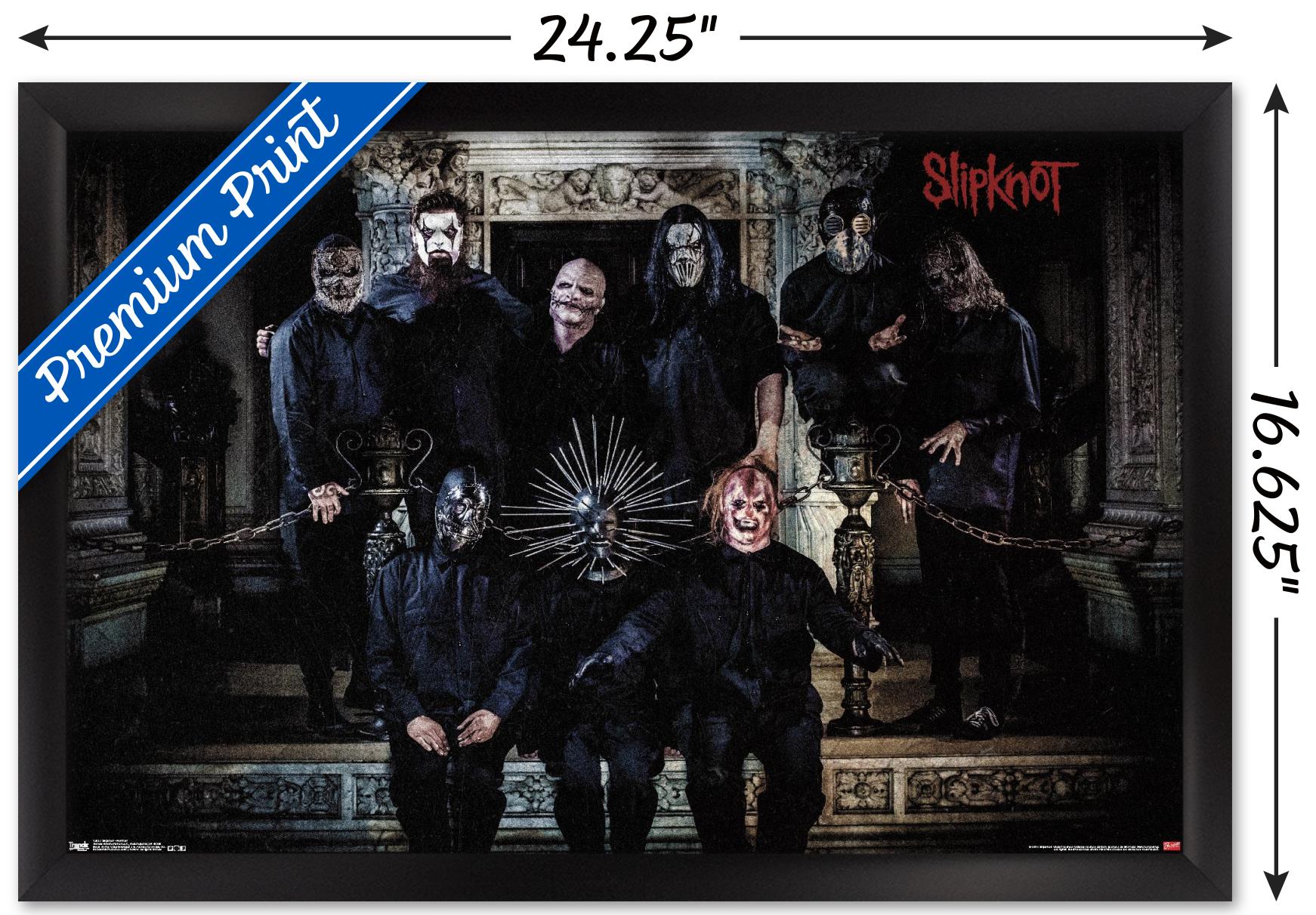Slipknot - Portrait Wall Poster, 14.725" x 22.375" Framed