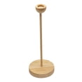 thumbnail image 2 of Soporte de exhibición para bolas de cristal Soporte para bolas de cristal Soporte de esfera de madera Huevo 215 cm de alto., 2 of 9