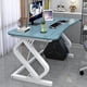 thumbnail image 1 of Metal Laptop Office Desk Writing Vanity Living Room Supplies Computer Desks Legs Setup Escritorios De Ordenador Modern Furniture My Lux Decor Round, 1 of 10