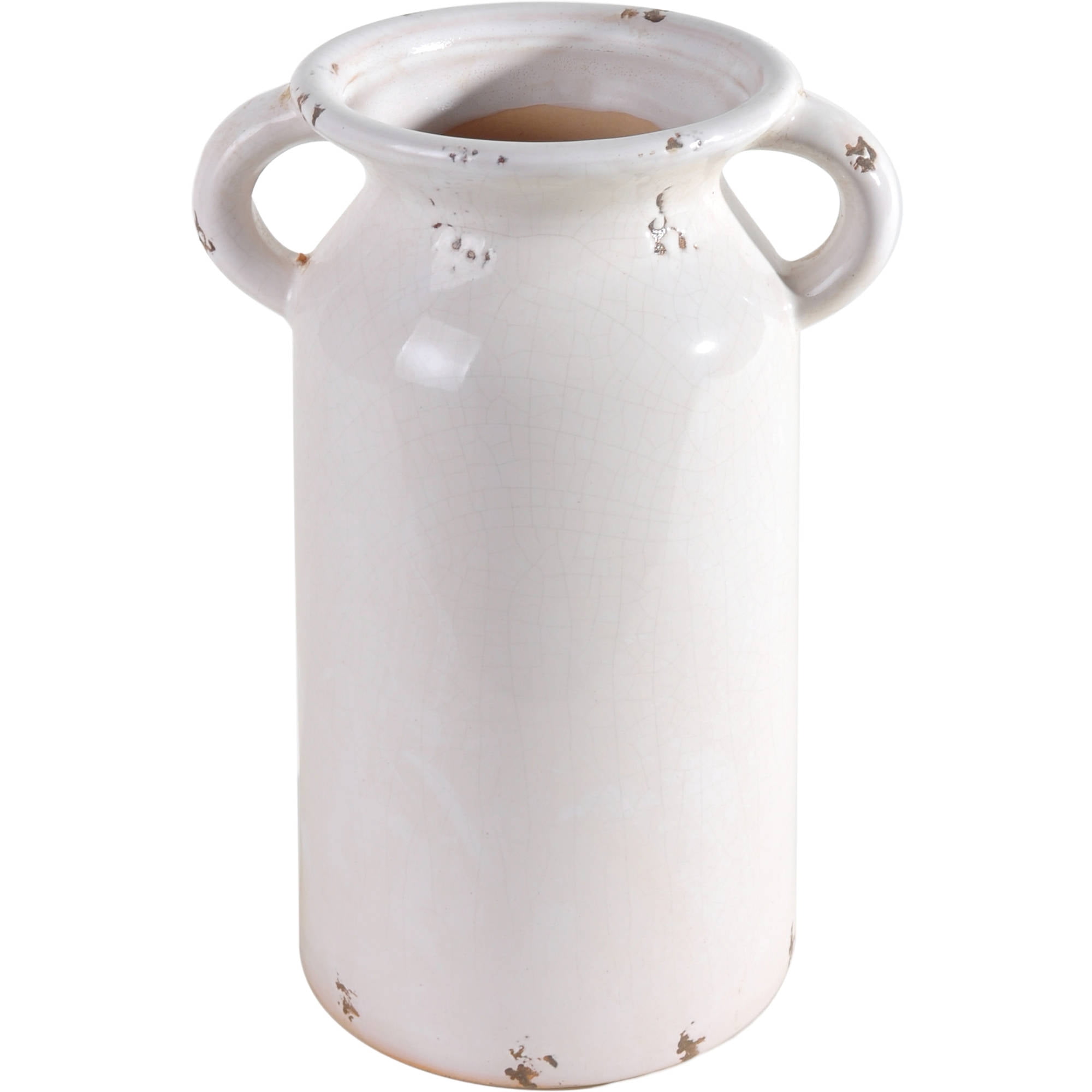 Classic Ceramic White Jug Flower Vase/ Pitcher Jug 