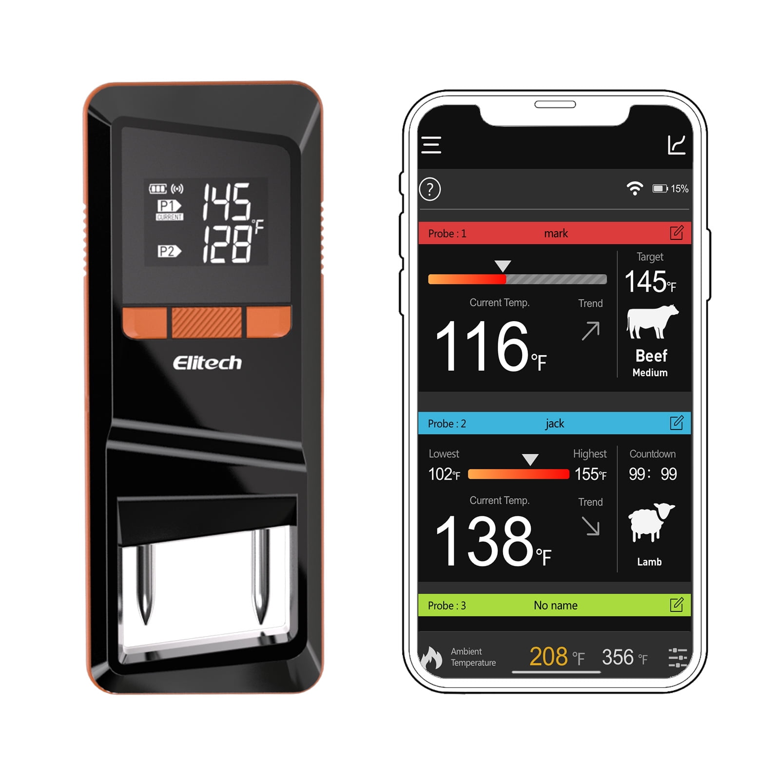 Weber Connect Smart Grilling Hub, WiFi and Bluetooth Enabled