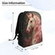 thumbnail image 4 of Disketp Haired White Horse Mochila Unisex de Apertura Lateral Completa, Mochila para Laptop para Escuela, Trabajo y Viajes, 4 of 8
