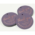 thumbnail image 3 of Inkdotpot Pack Of 50 Thank You For Sharing Our Special Day Bridal Shower-Baby Shower-Retirement-Wedding-Birthday Favor Paper Tags Craft Real Rose Gold Foil Hang Tags, 3 of 6