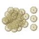 thumbnail image 1 of 100 conectores de colgantes huecos de metal para hacer pulseras y pendientes. Oro, 1 of 8
