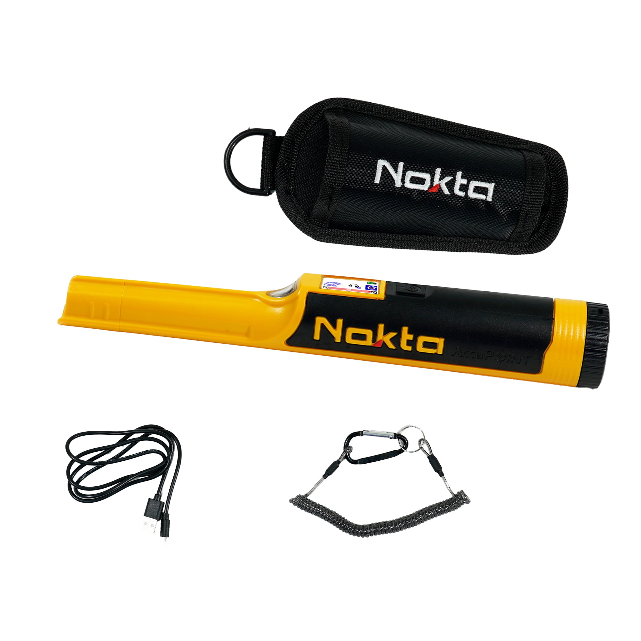 Nokta The Legend 2 SMF Waterproof Metal Detector with LD28 11" Coil, LD21 8" Coil, and Accupoint Pinpointer