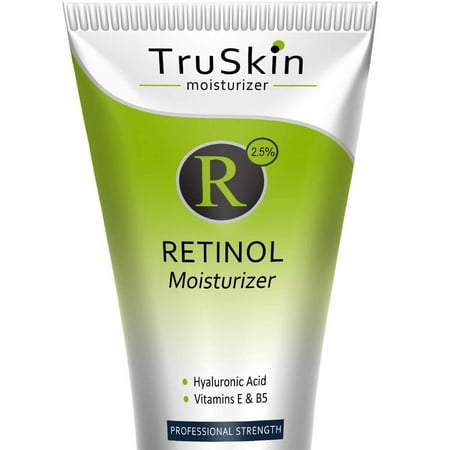 RETINOL Cream MOISTURIZER for Face and Eye Area - [BIG 4-oz Size] - Best for Wrinkles, Fine Lines - Vitamin A, E, B5, Hyaluronic Acid, Organic Jojoba Oil, Green Tea. 4 Fl