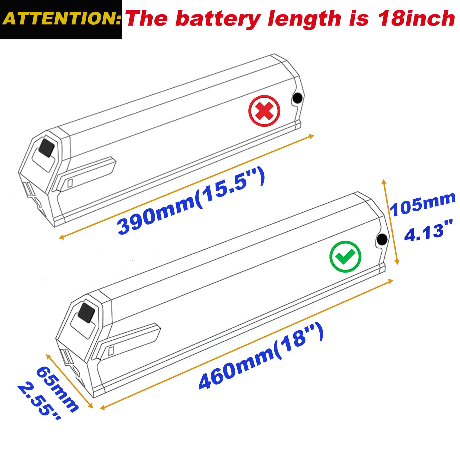 FcotMiue Reention Dorado Plus Ebike Battery Pack 48V 13Ah 624Wh Lithium Batteries w/Charger Replacement for NCM Moscow丨Aspen丨Milano丨Venice,Magnumbikes, Ride1UP 500 Series Electric Bike and More