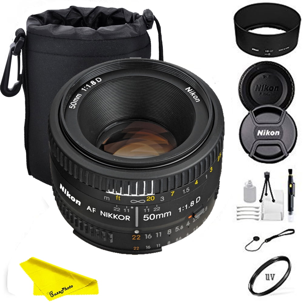 Nikon AF-S NIKKOR 50mm f/1.8G Lens - Walmart.com