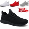 thumbnail image 2 of Men/Women Walking Sneakers Breathable Lightweight Sport Mesh Tennis Running Shoes, 2 of 6