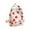 White, variant on YIMWNYI Strawberry Pattern Canvas Backpack, Fashionable Floral Rucksack for Travel, Shopping, and Outdoor Adventures, Lightweight and Machine Washable