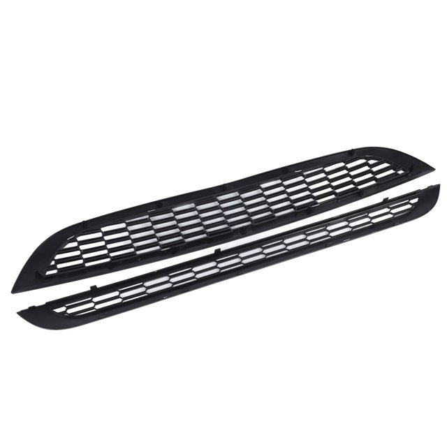 Rejillas de malla ANGGREK Juego de 2 Para capó superior Inferior ABS Cooper R50 R52 R53 2001 a 2006