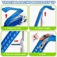 thumbnail image 4 of Pista de carreras BainGesk para camiones, coches, juguetes, con transportín, para niños de 3 a 6 años, 4 of 7