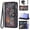 Black, variant on Asuwish Phone Case for Samsung Galaxy Note 20 Ultra 5G Wallet Cover With Screen Protector Crossbody Flip Pattern Zipper Card Holder Cell Note20 Plus Notes 20Ultra Note20+ U + 20+ Twenty Not S20 Blue