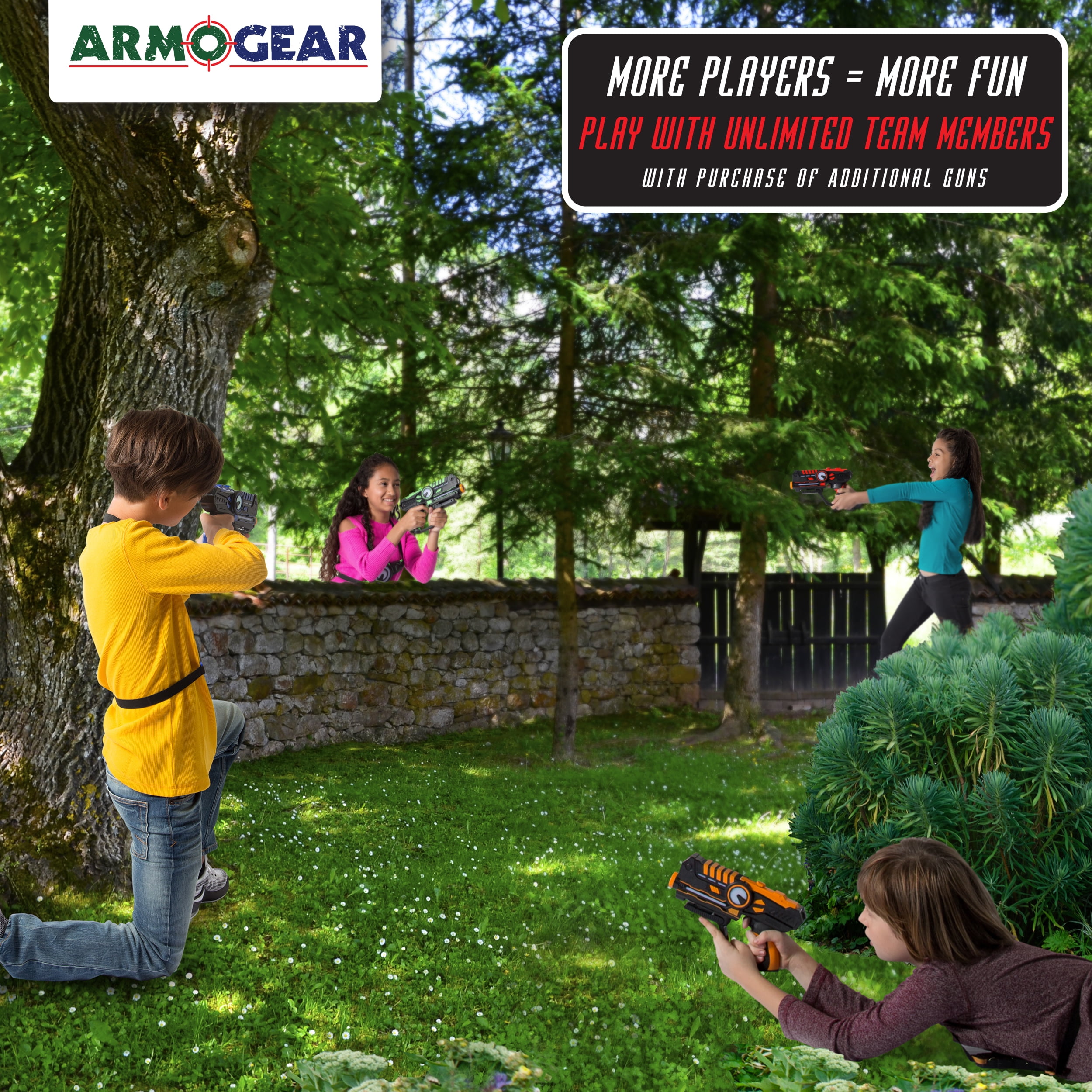 Armogear infrared laser tag blasters and vests sale