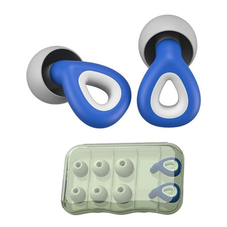 

Ear Sheath Loop Mute Sleep Earplugs Soft Reusable Flexible Silicone Hearing For Noise Reduction And Flight