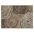 thumbnail image 2 of Addison Rugs Chantille Indoor/Outdoor Transitional Swirls Fudge Washable Rectangle Rug, 1'8" x 2'6", 2 of 6
