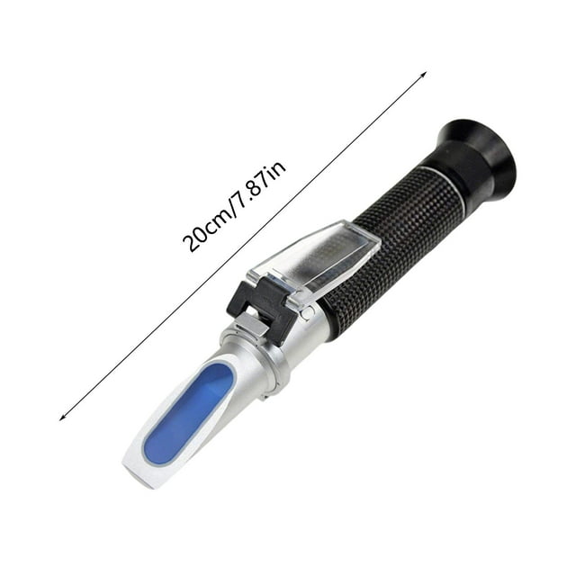 JJKBVCLO Réfractomètre Portatif Testeur d'Alcool Outils de Mesure pour la Fabrication de Vin avec Haute Précision et Utilisation Facile
