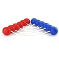 thumbnail image 6 of yotijay 6Pack Ladder Toss Game Ladder Ball Outdoor Lawn Yard Beach Game Golf Balls Red Red and Blue, 6 of 8