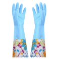 thumbnail image 1 of CAIROYAR Guantes de limpieza domésticos reutilizables, guantes de goma para lavar platos, extra S4, 1 of 7