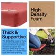 thumbnail image 3 of GORILLA GRIP Kneeling Pad, Cushioning Support for Knees, Extra Thick, Water Resistant, 17.5x11 Red, 3 of 9