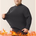 thumbnail image 4 of VEKDONE Plus Size Thermal Underwear for Men Long Johns Set Fleece Lined Heat Retention Underwear Base Layer Top And Bottom Set for Cold Weather, 4 of 7