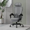 thumbnail image 3 of Office Chair  Big and Tall Office Chair with Footrest  Ergonomic Office Chair Computer Chair with Headrest   Back Desk Chair  Executive Reclining Chair for Adults  Home, 3 of 5