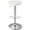 White, variant on Resenkos 1 PC Round Bar Stool Adjustable Swivel Pub Chair-Black, Bar Height Stools, Bar Stools for Kitchen Island for Kitchen, Dining Room