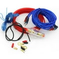 thumbnail image 2 of Car Audio Wiring Kit 8 Gauge Power Installation Wiring Wire Control Cable for Car Audio Subwoofer Speaker, 2 of 5