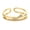 Style1, variant on Womens Geometric Copper Ring with Bee Design European and American Fashion Statement Ring Jewelry Fishbone Ring Golden Bee Ring for Women Micro Inlay Ring