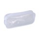 thumbnail image 1 of Seitruly Estuche transparente para lápices, bolsa de bolígrafo con cremallera de PVC, bolsa de almacenamiento de papelería para estudiantes escolares Carpetas de archivos Blanco, 1 of 1
