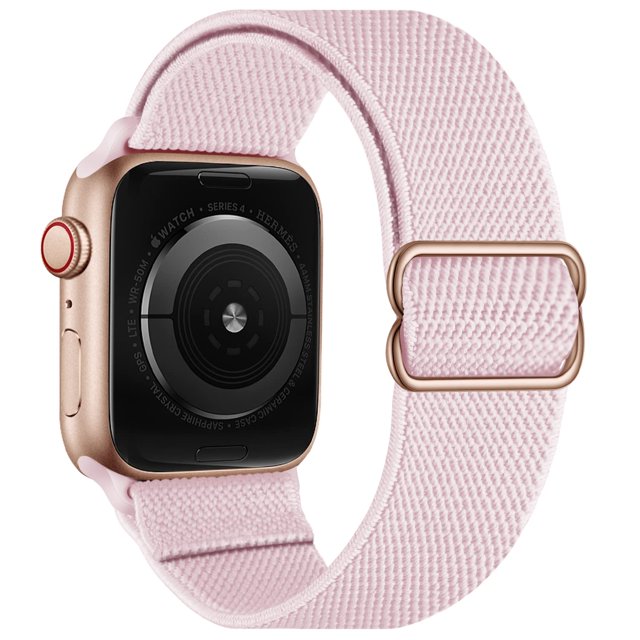 Oxwallen Correa Elástica Solo Loop Compatible Con Apple Watch Series 11/10/9/8/7/6/5/4 Se 3/2/1 42 Mm 41 Mm 40 Mm 38 Mm Correa Deportiva Ajustable De Nailon Elástico Trenzado Para Iwatch Mujeres Hom