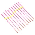 thumbnail image 1 of 10 Pcs Pointe de Canne à Pêche sur Glace ABS Mini Section Supérieure pour Pêche d'Hiver 14cm, 1 of 5
