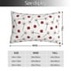 thumbnail image 2 of Balery Ladybug With Dandelion Funda de Cojín Estampada, Regalos para Mujeres, Regalos de Amor para Ella, Regalos para Novia o Esposa, Funda de Almohada-20"x30", 2 of 6